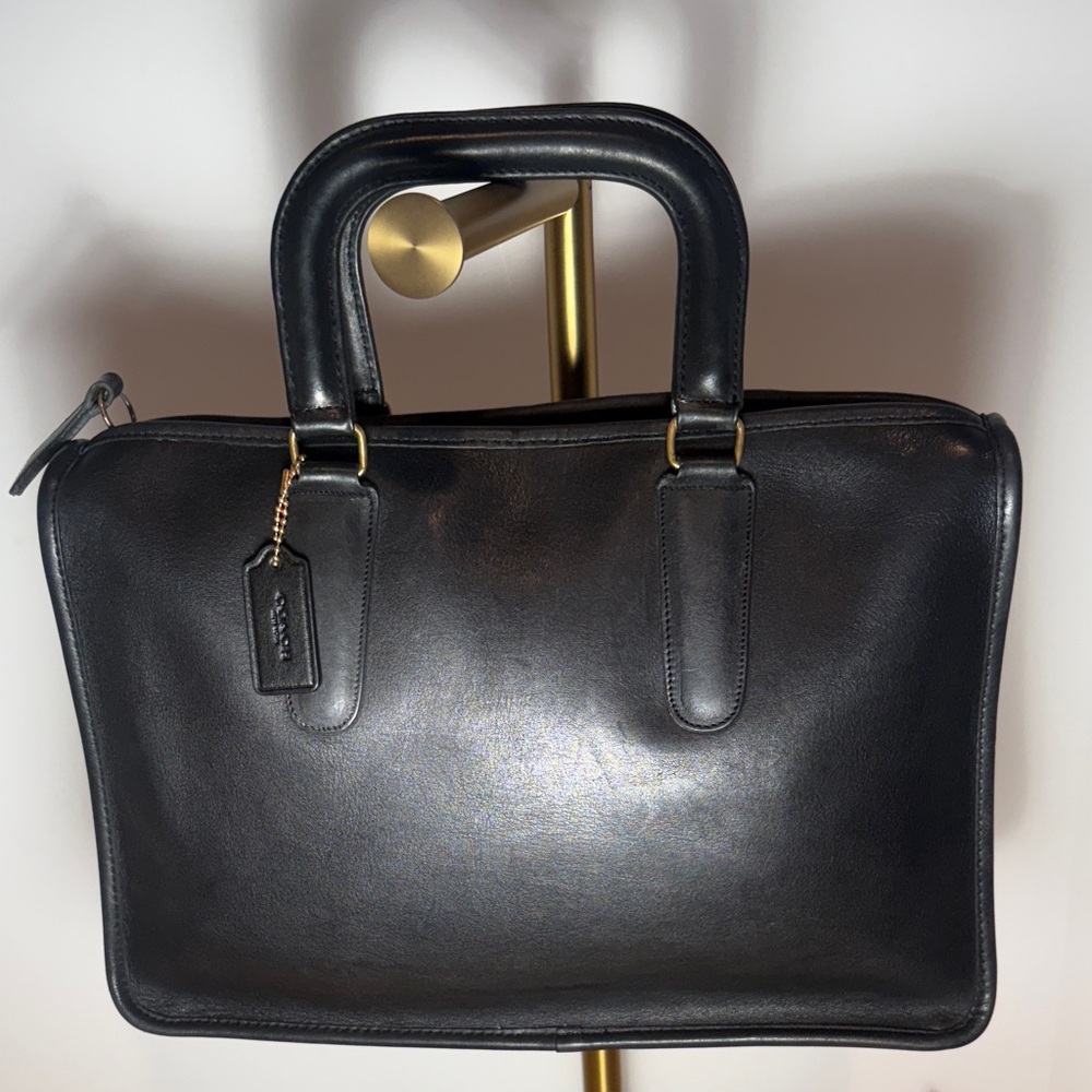 Vintage Coach Bonnie Cashin Era Slim Satchel #7711 or Briefcase - Perfect!